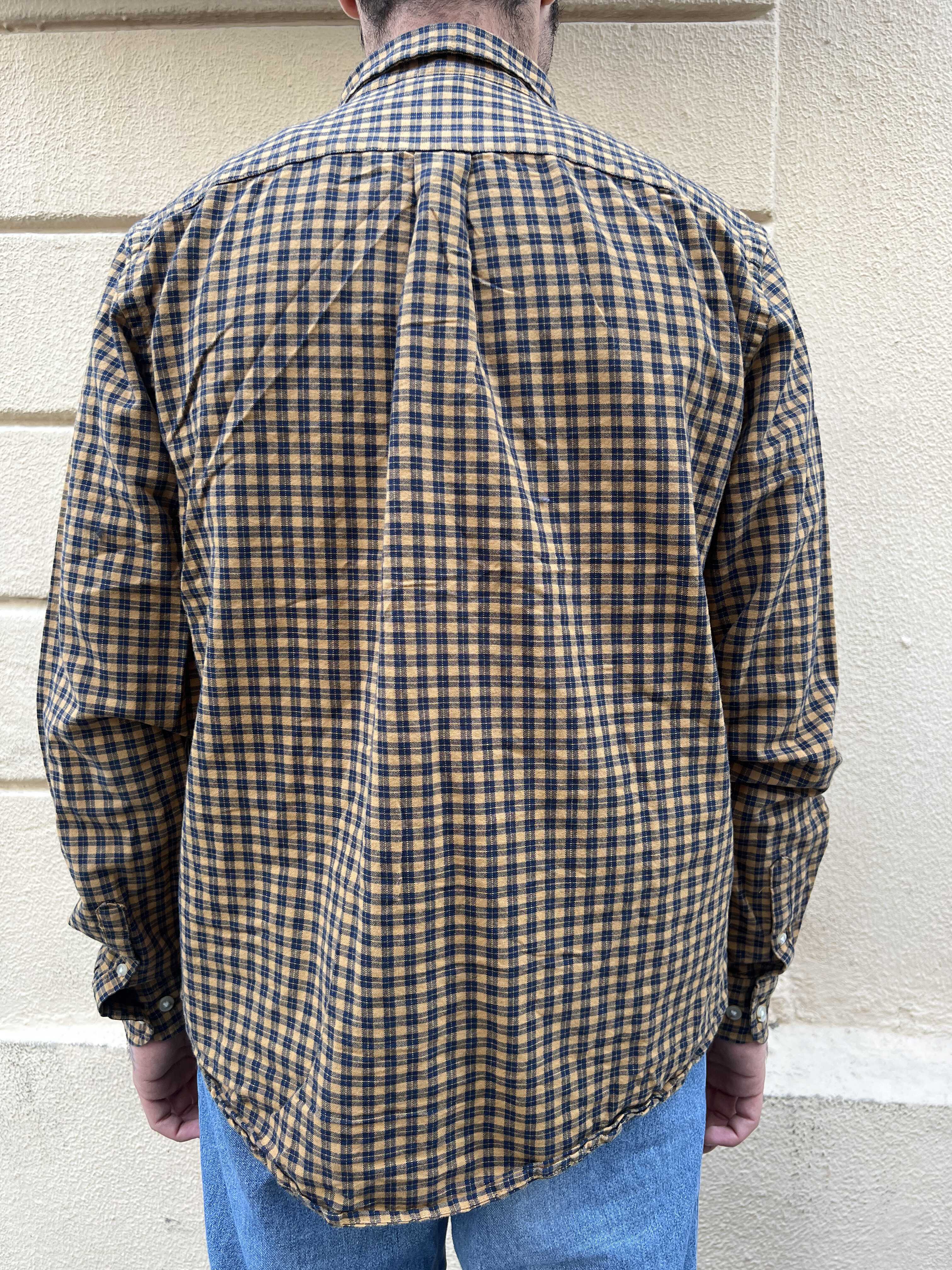 Classic Gingham Plaid Shirt