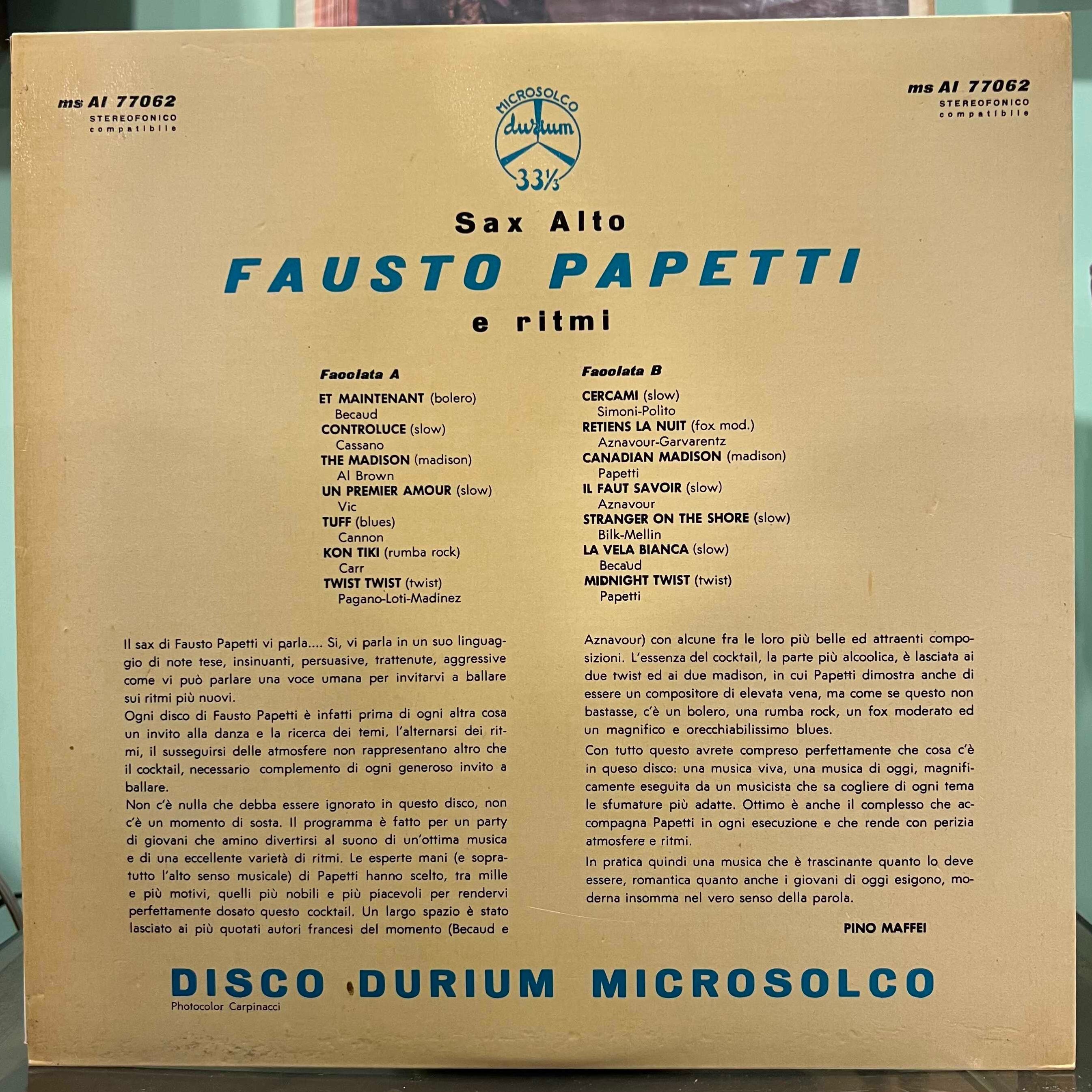 Fausto Papetti -  3a Raccolta