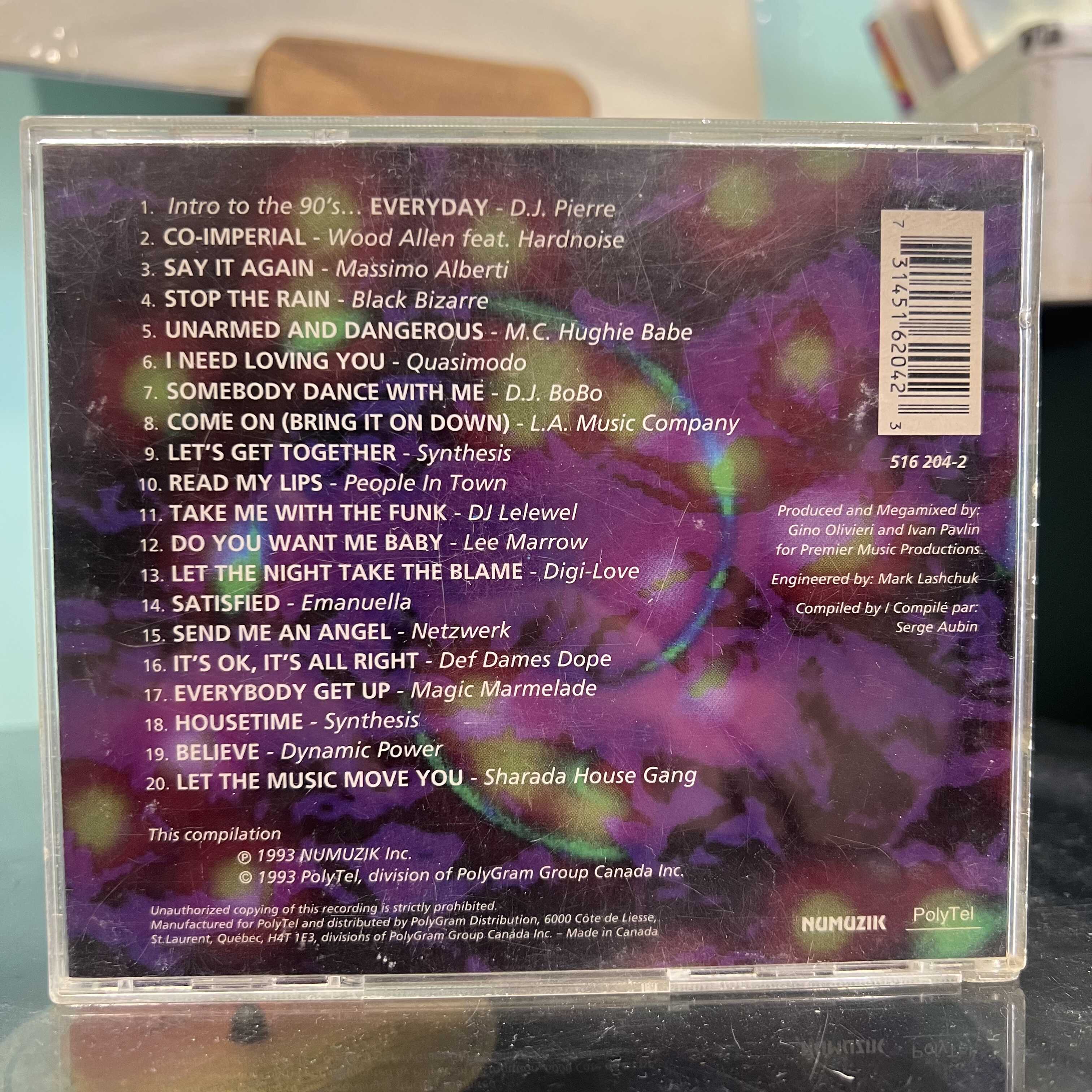 D.J. Club Mix - Non-stop 20 Dance Trax
