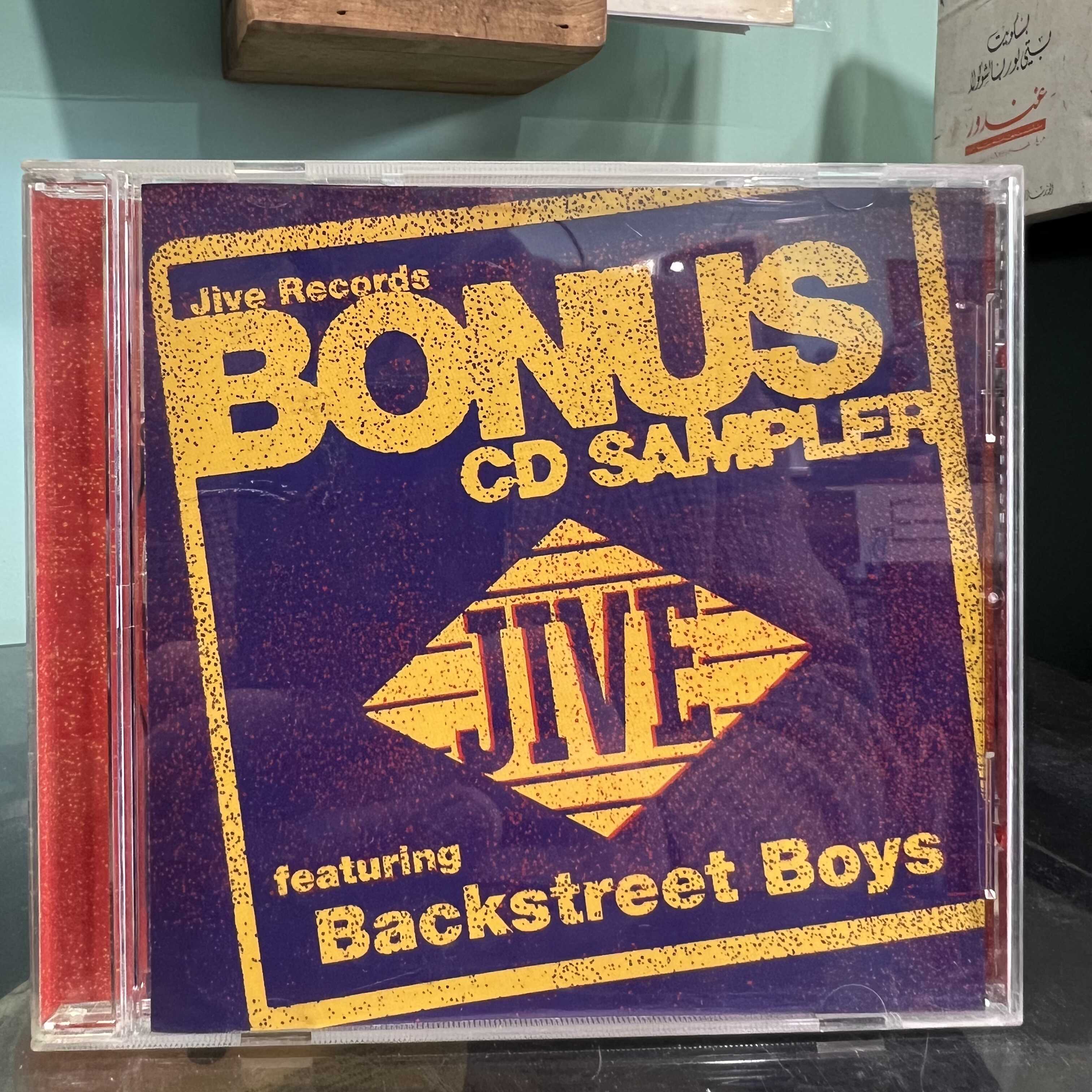 Jive Records Bonus CD Sampler - Featuring Backstreet Boys