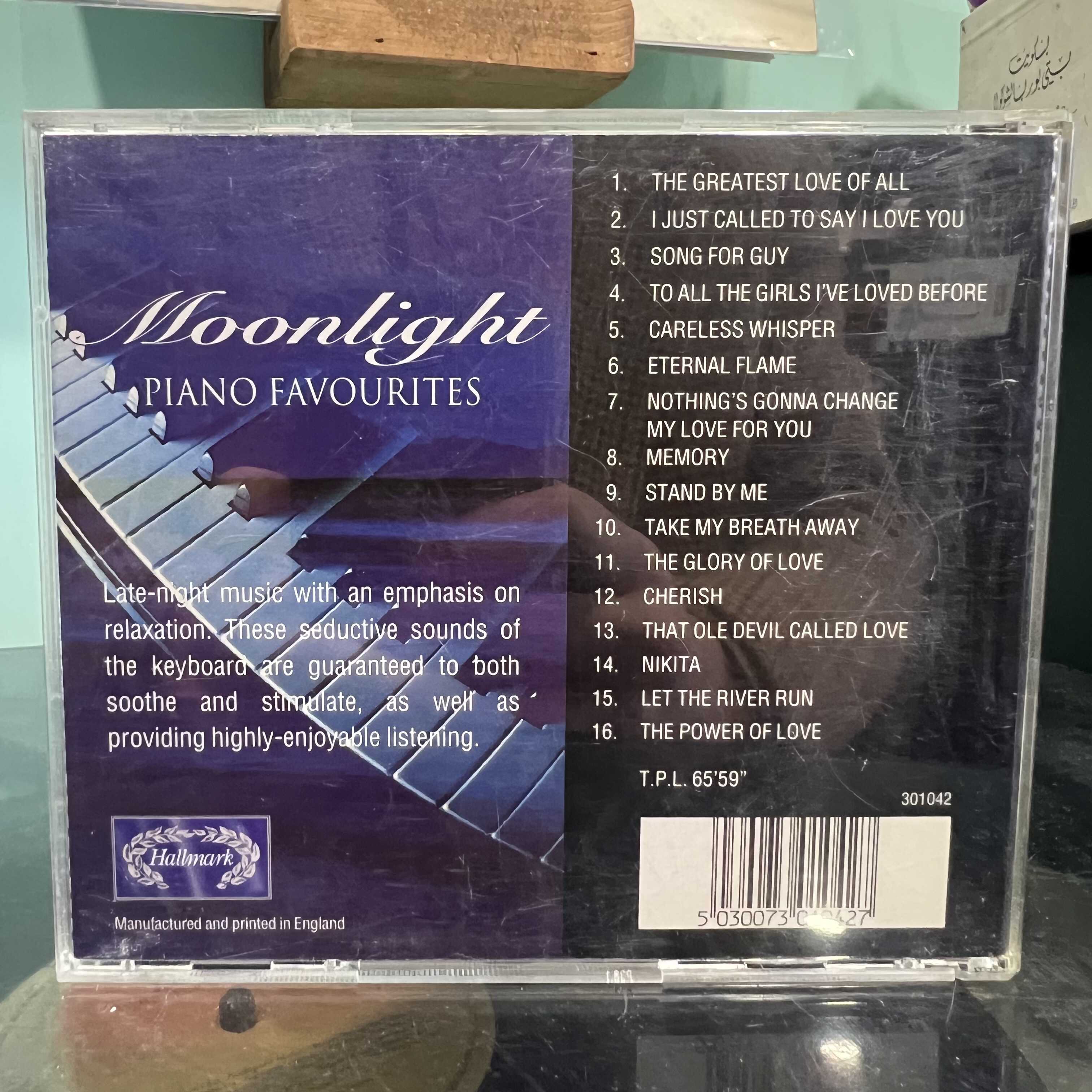 Various Artists - Moonlight Piano Favourites