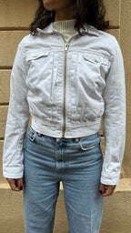 White Denim Jacket