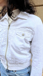 White Denim Jacket
