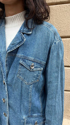 Button Up Denim Jacket
