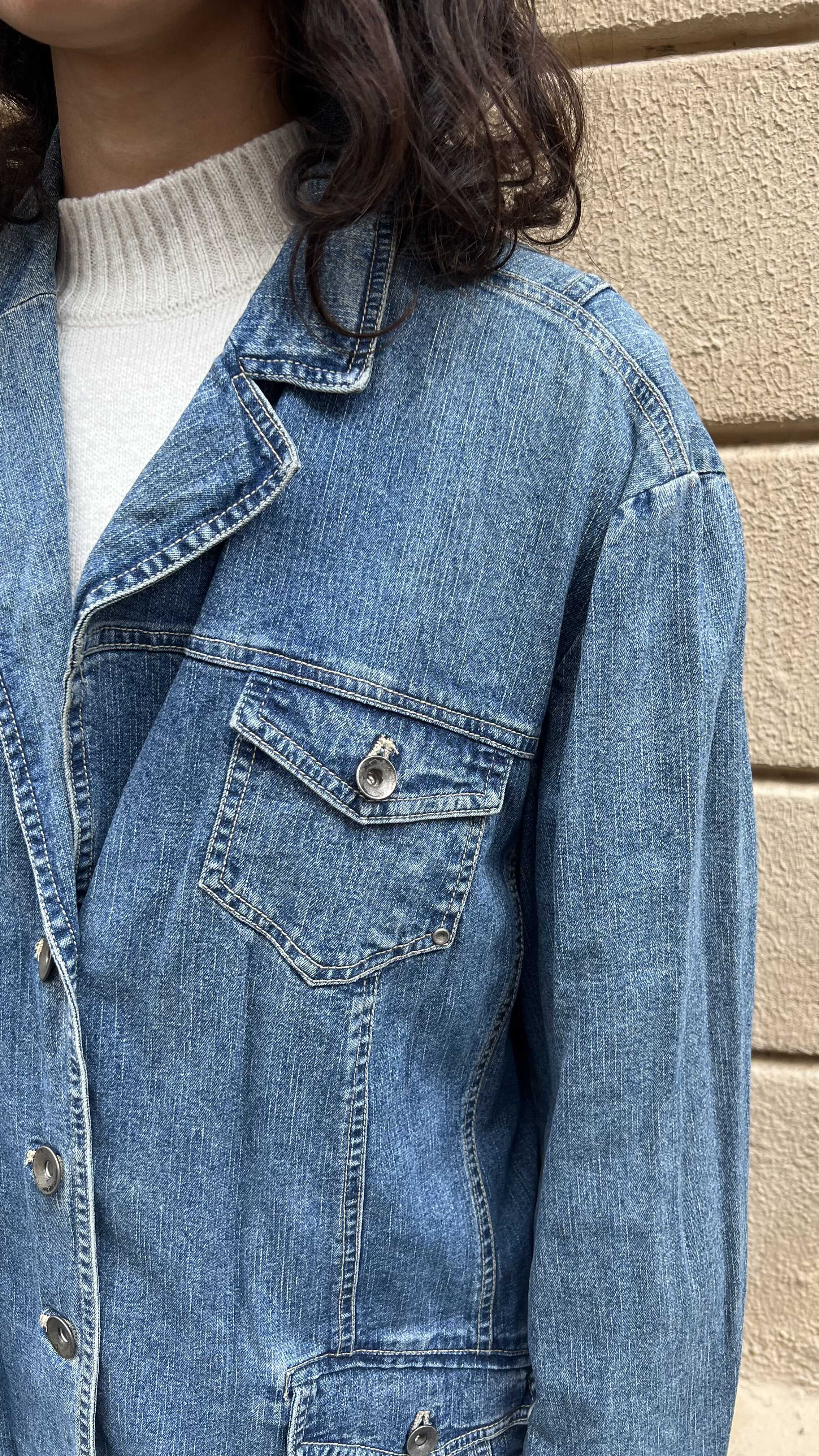Button Up Denim Jacket