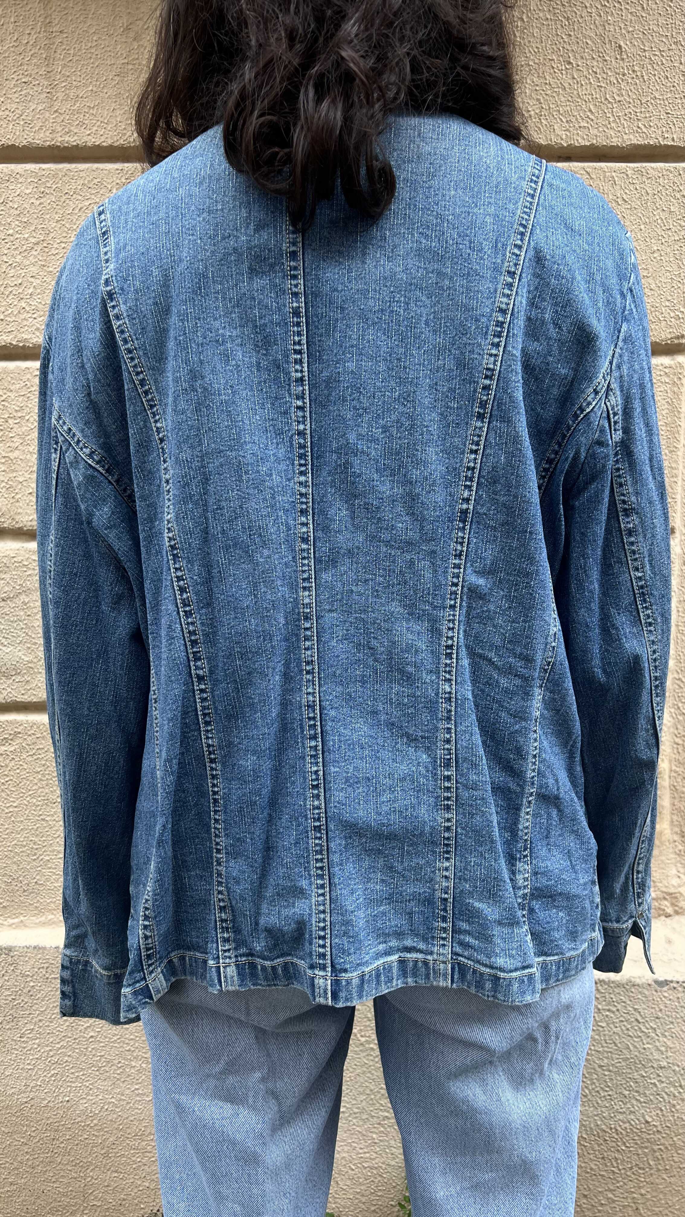 Button Up Denim Jacket