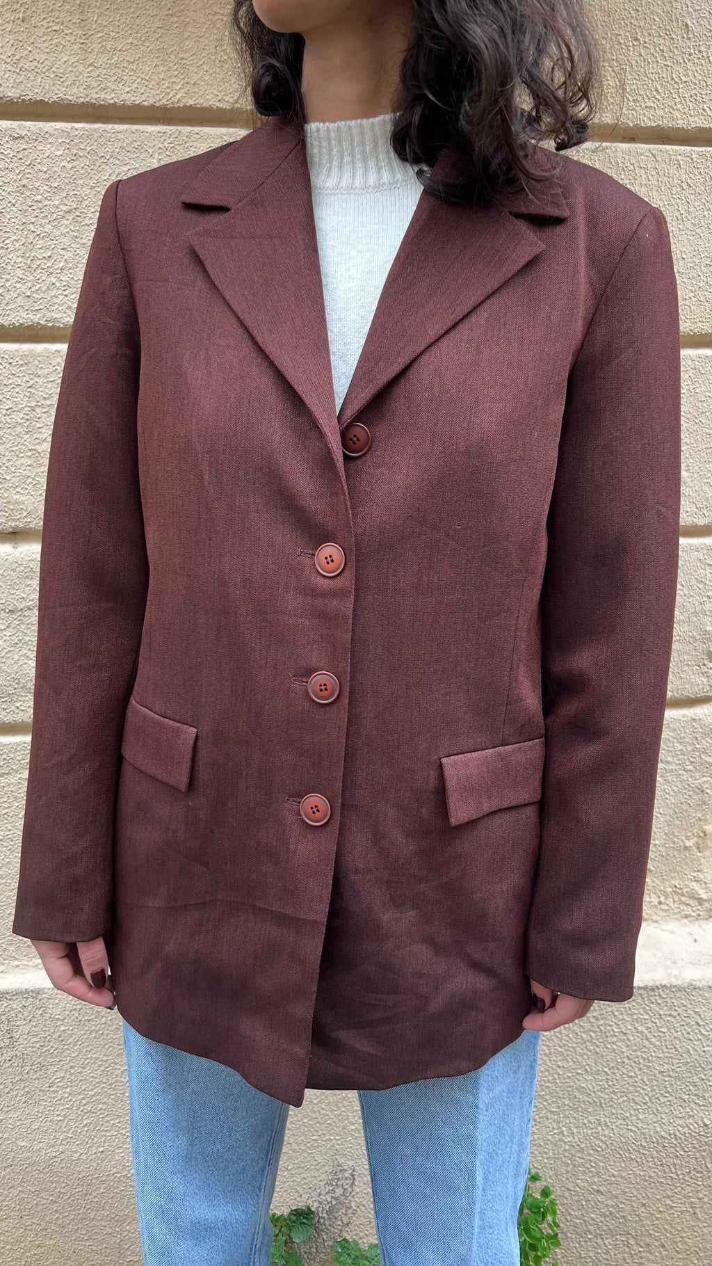 Brown Classic Blazer