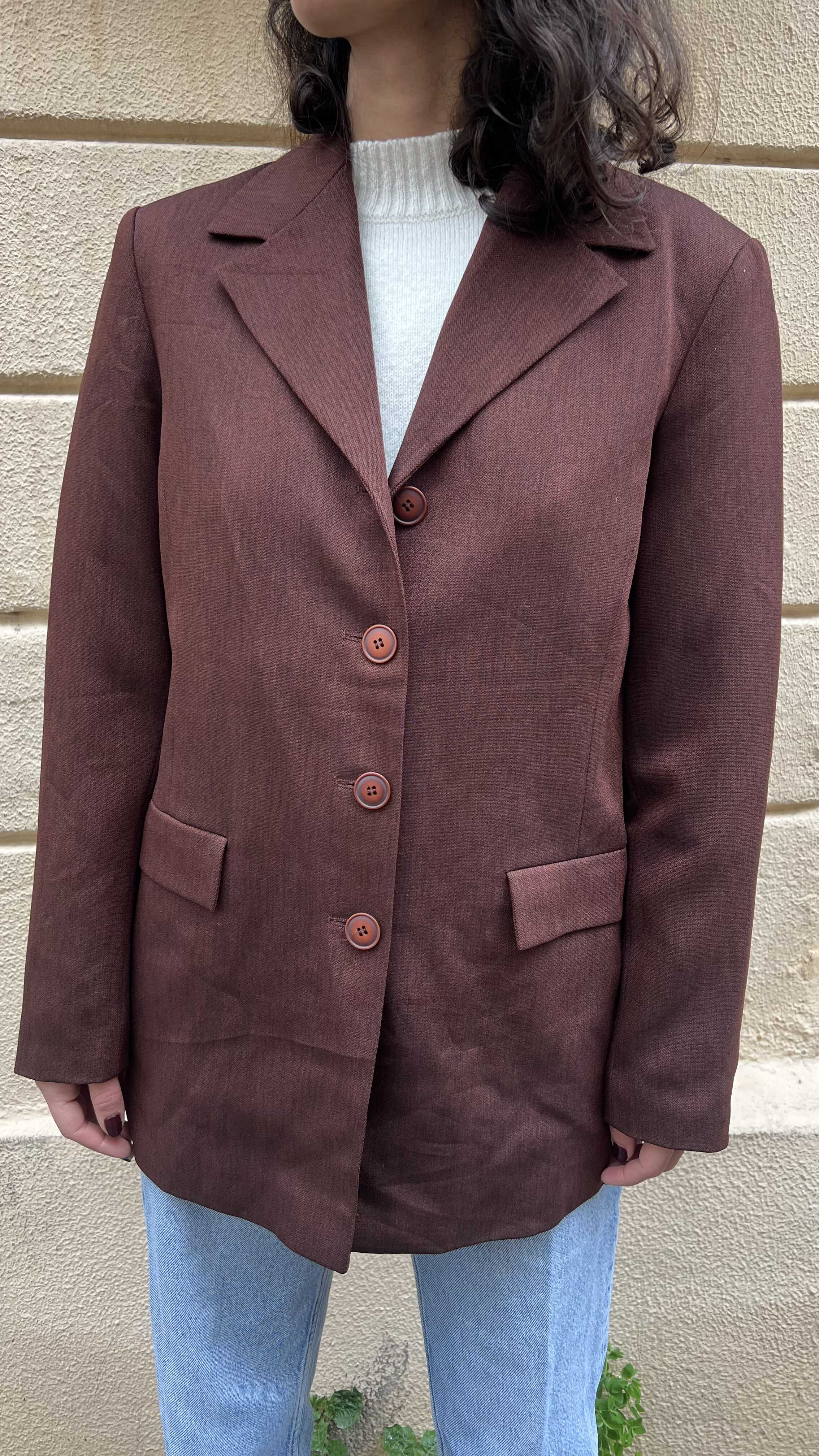 Brown Classic Blazer