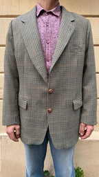 Hound’s tooth colorful blazer