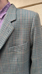 Hound’s tooth colorful blazer