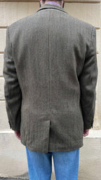 Brown Textured Blazer