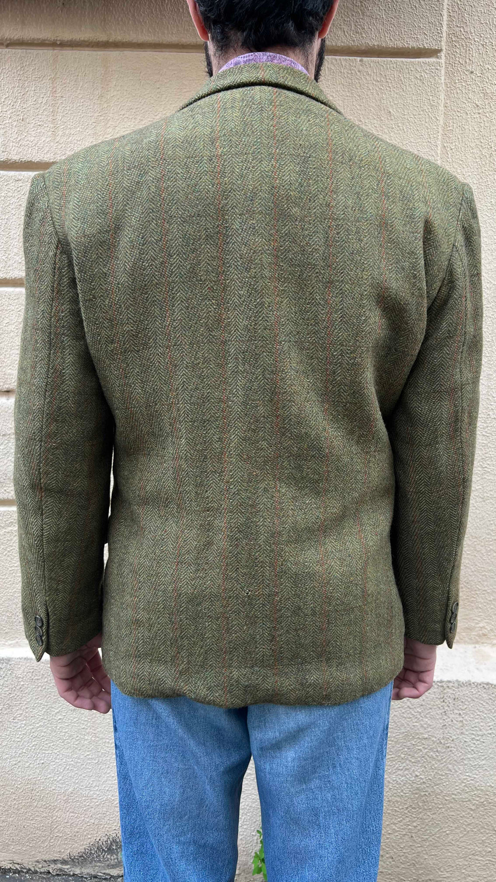 Green Textured Blazer