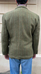 Green Textured Blazer