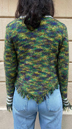 Green Vintage Knitted Sweater