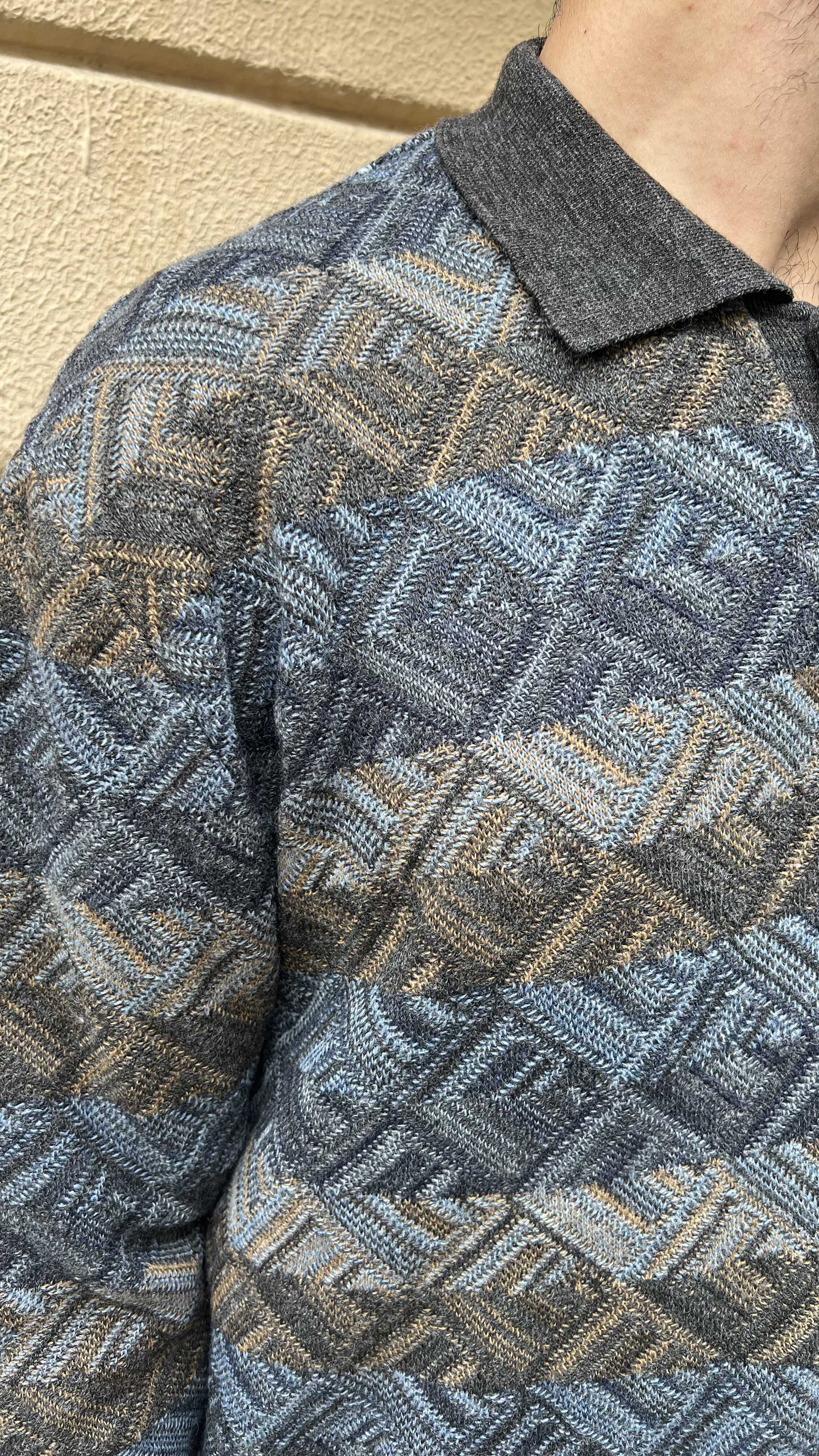 Textured Knitted Sweater