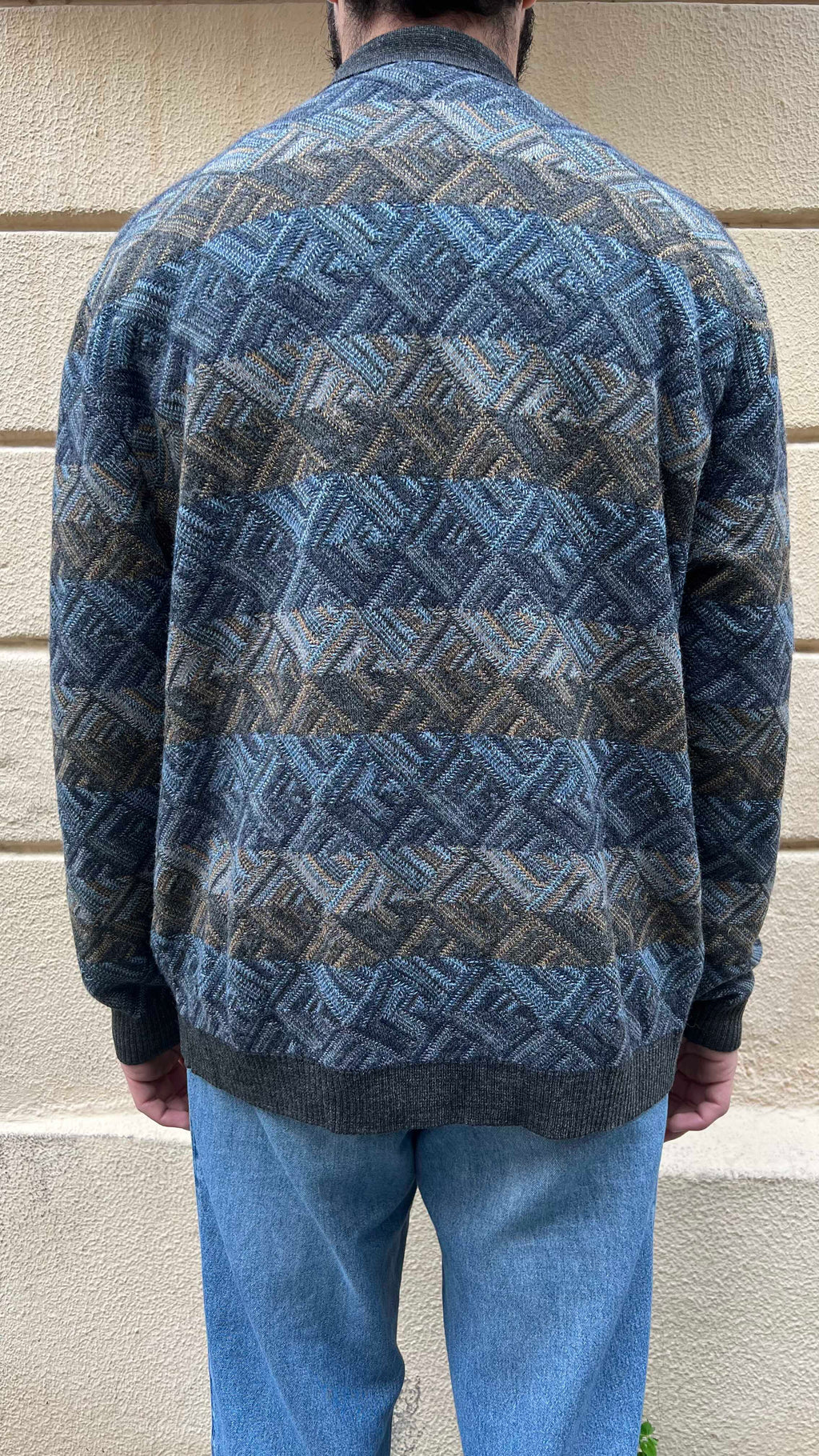 Textured Knitted Sweater