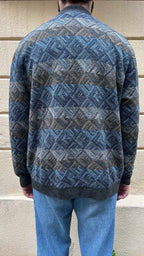 Textured Knitted Sweater