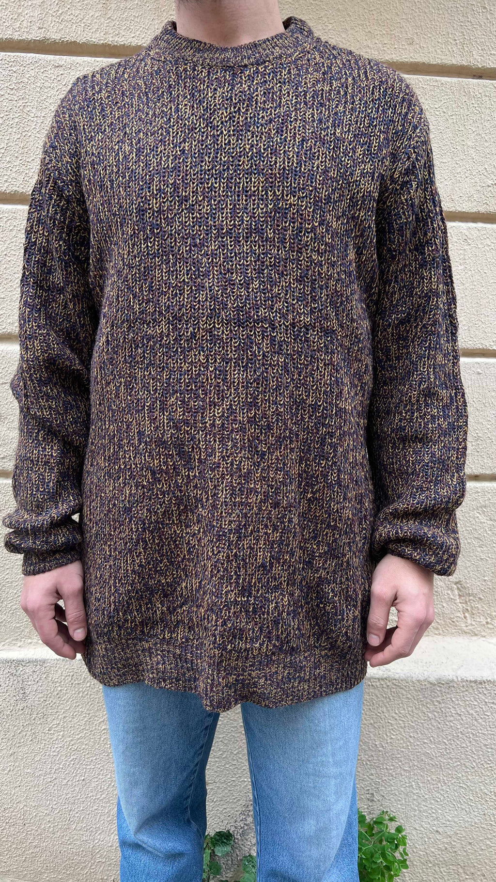 Colorful Knitted Sweater