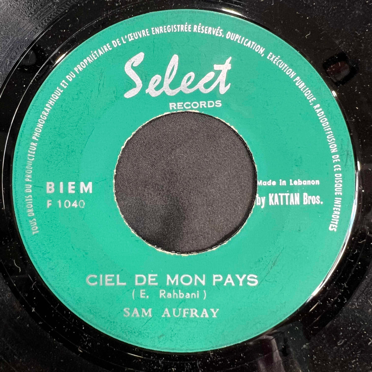 Sam Aufray - Ciel De Mon Pays / Encore Une Fois