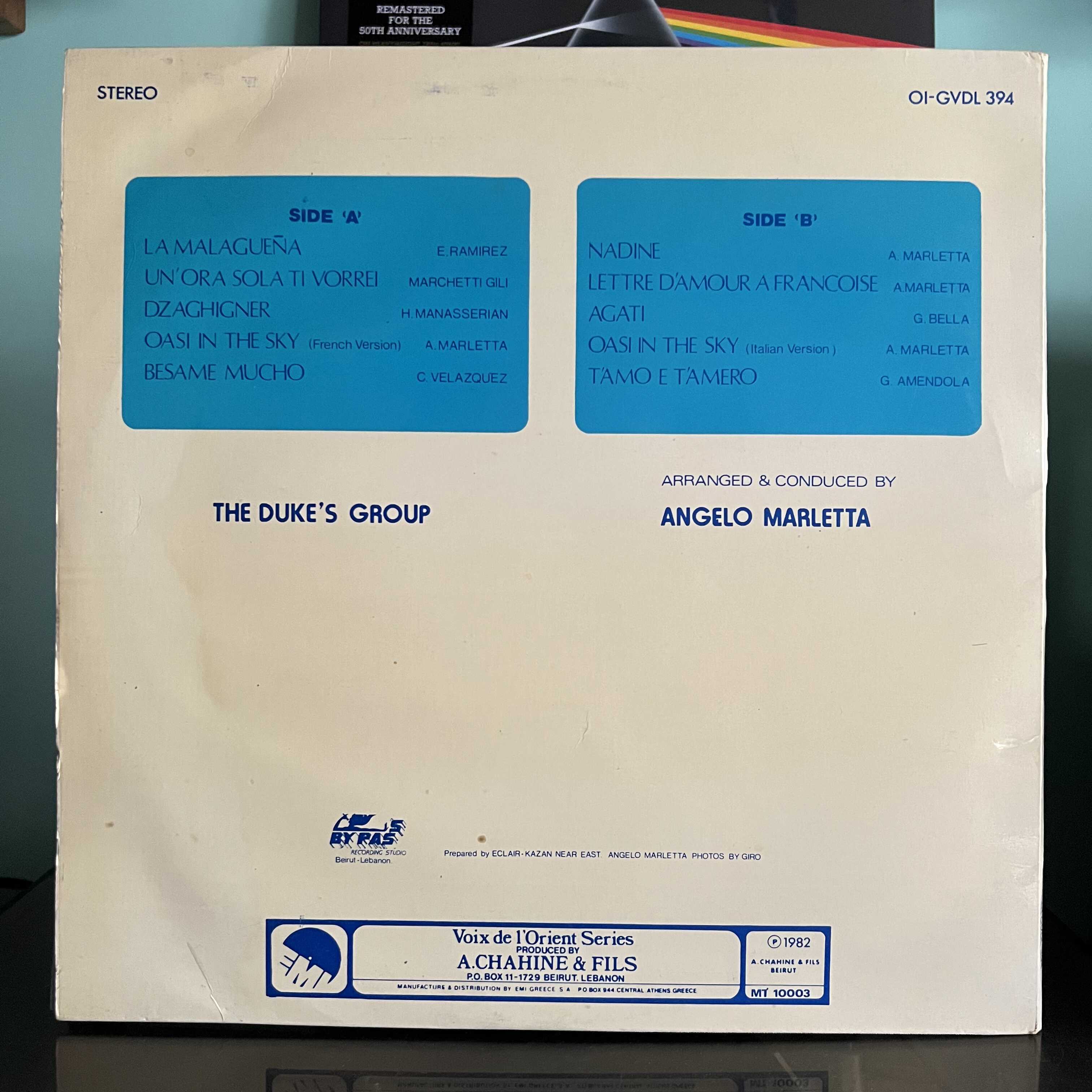 Angelo Marletta - Nadine (Rare)