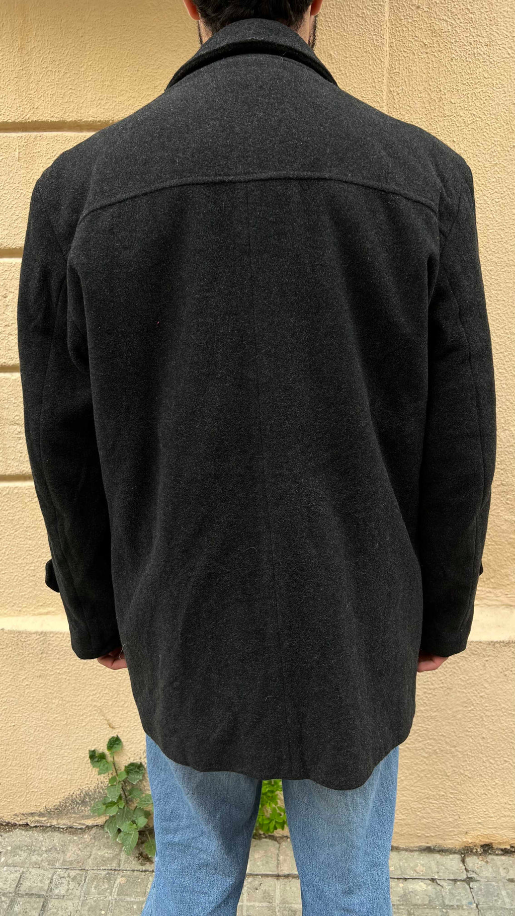Dark Grey Wool Coat