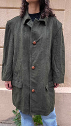 Dark Green Long Coat