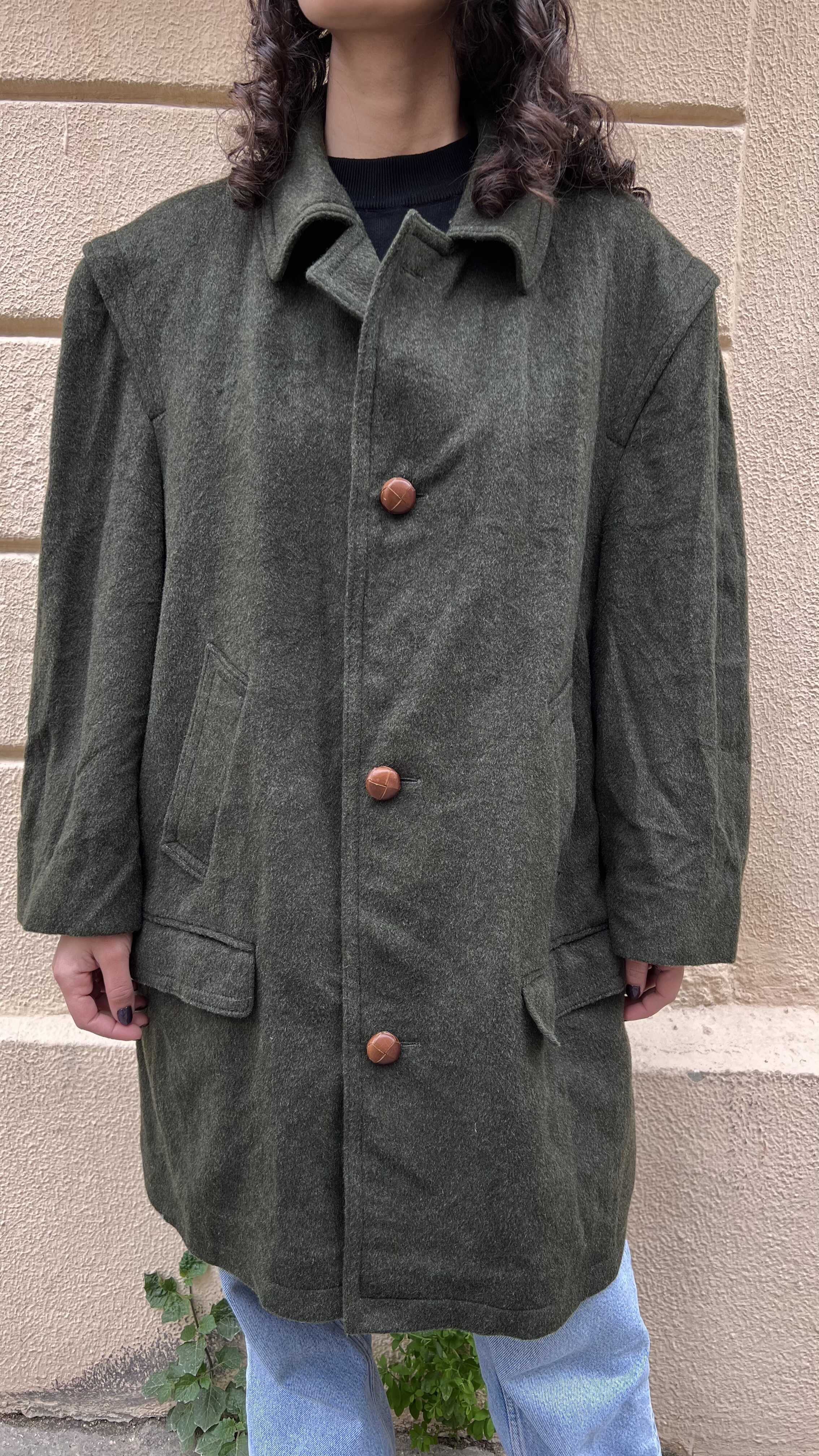 Dark Green Long Coat