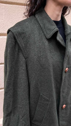 Dark Green Long Coat