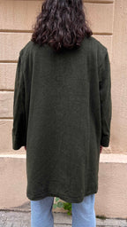 Dark Green Long Coat