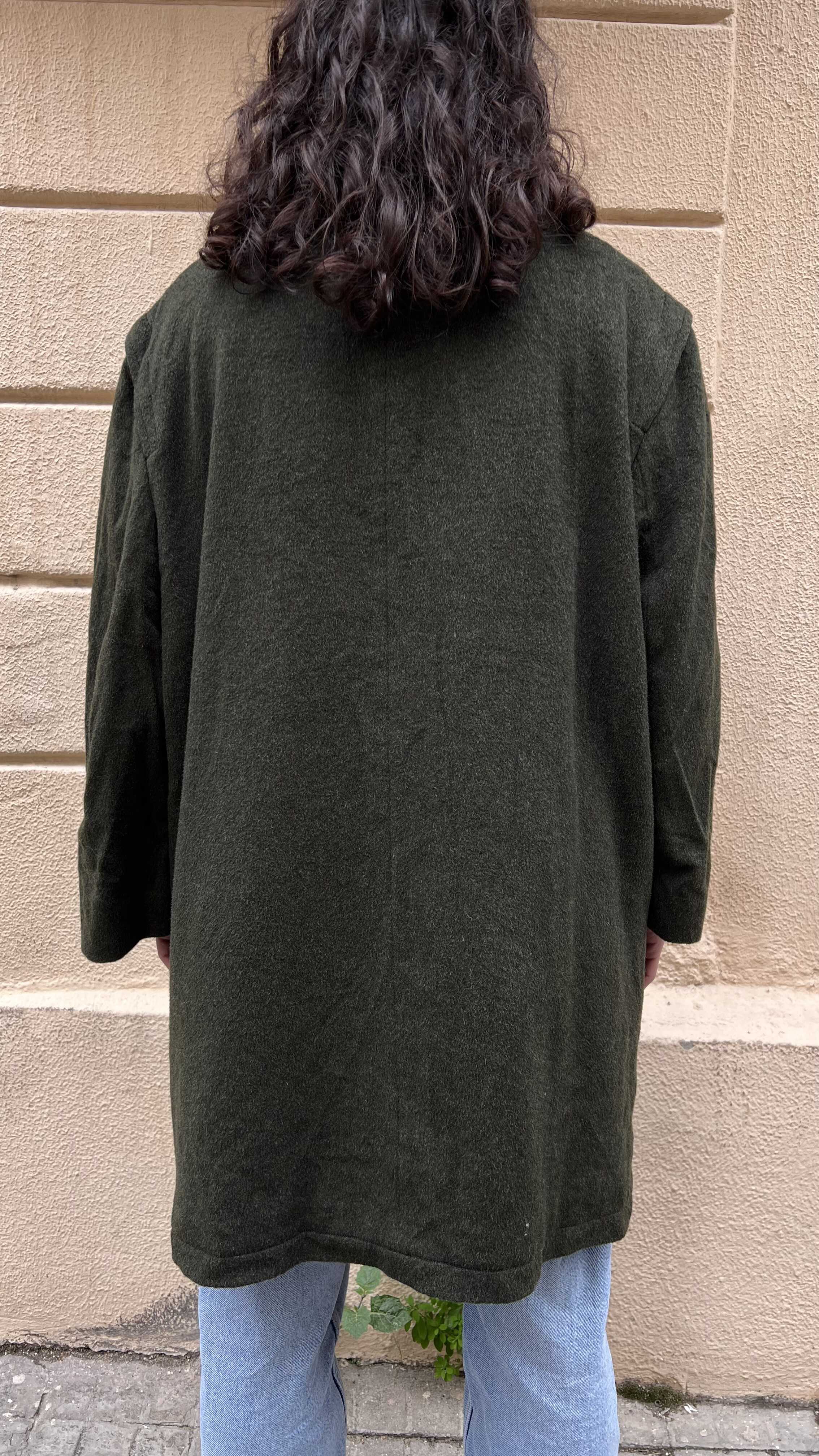 Dark Green Long Coat