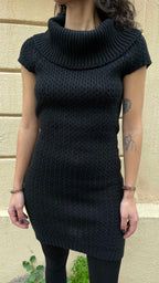 Black Knit Dress