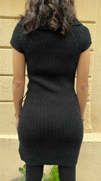 Black Knit Dress