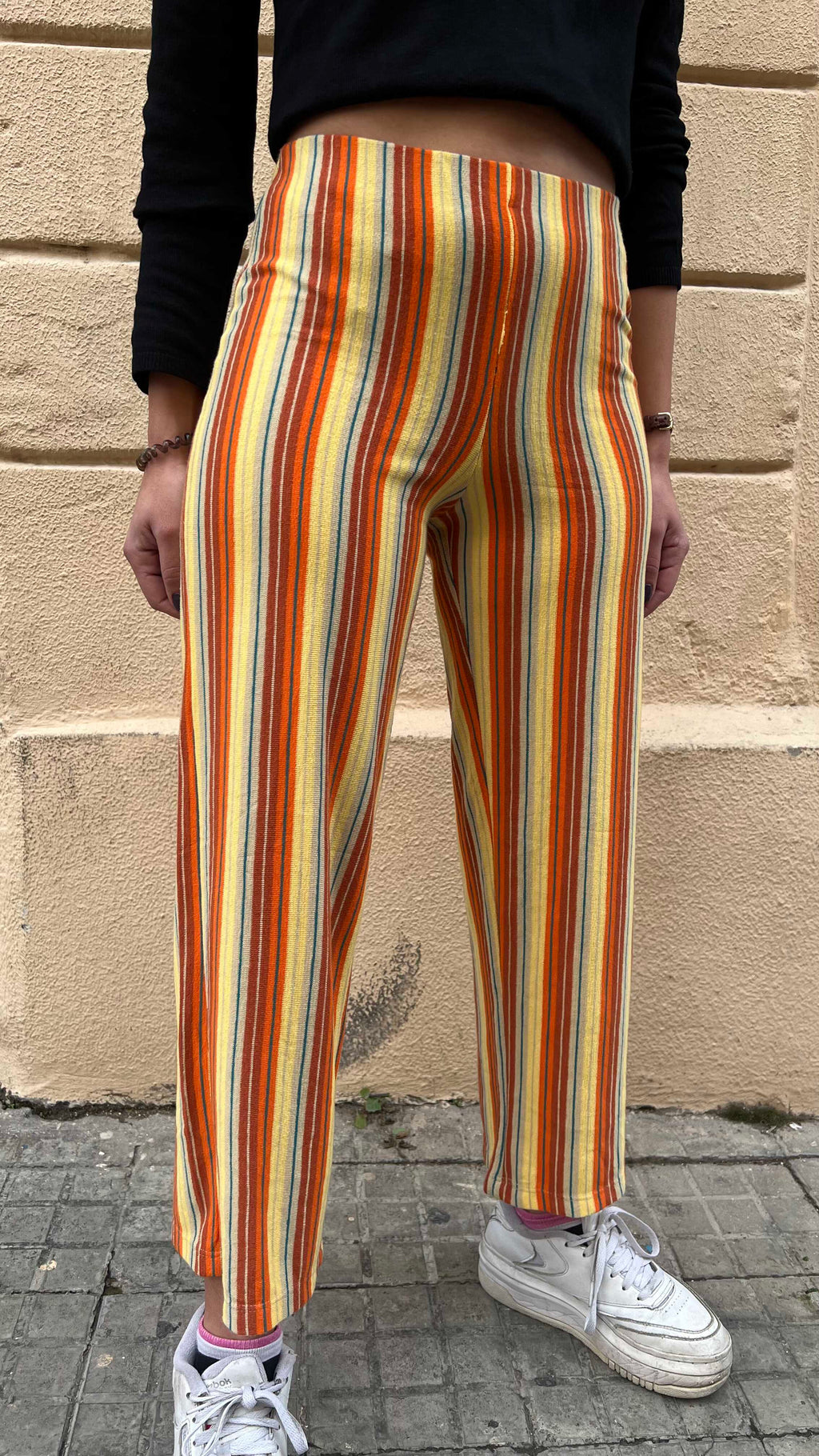 Multicolor Striped Pants