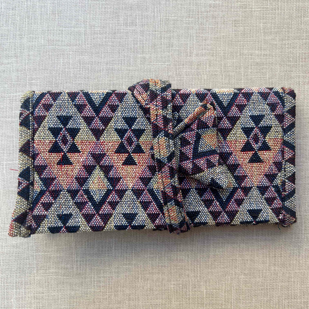 Woven Aztec Pattern Tobacco Pouch