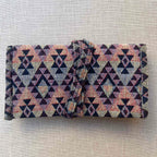 Woven Aztec Pattern Tobacco Pouch