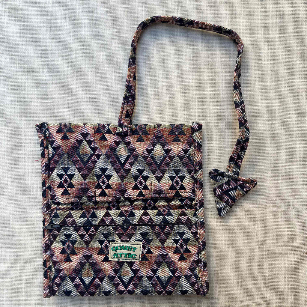 Woven Aztec Pattern Tobacco Pouch