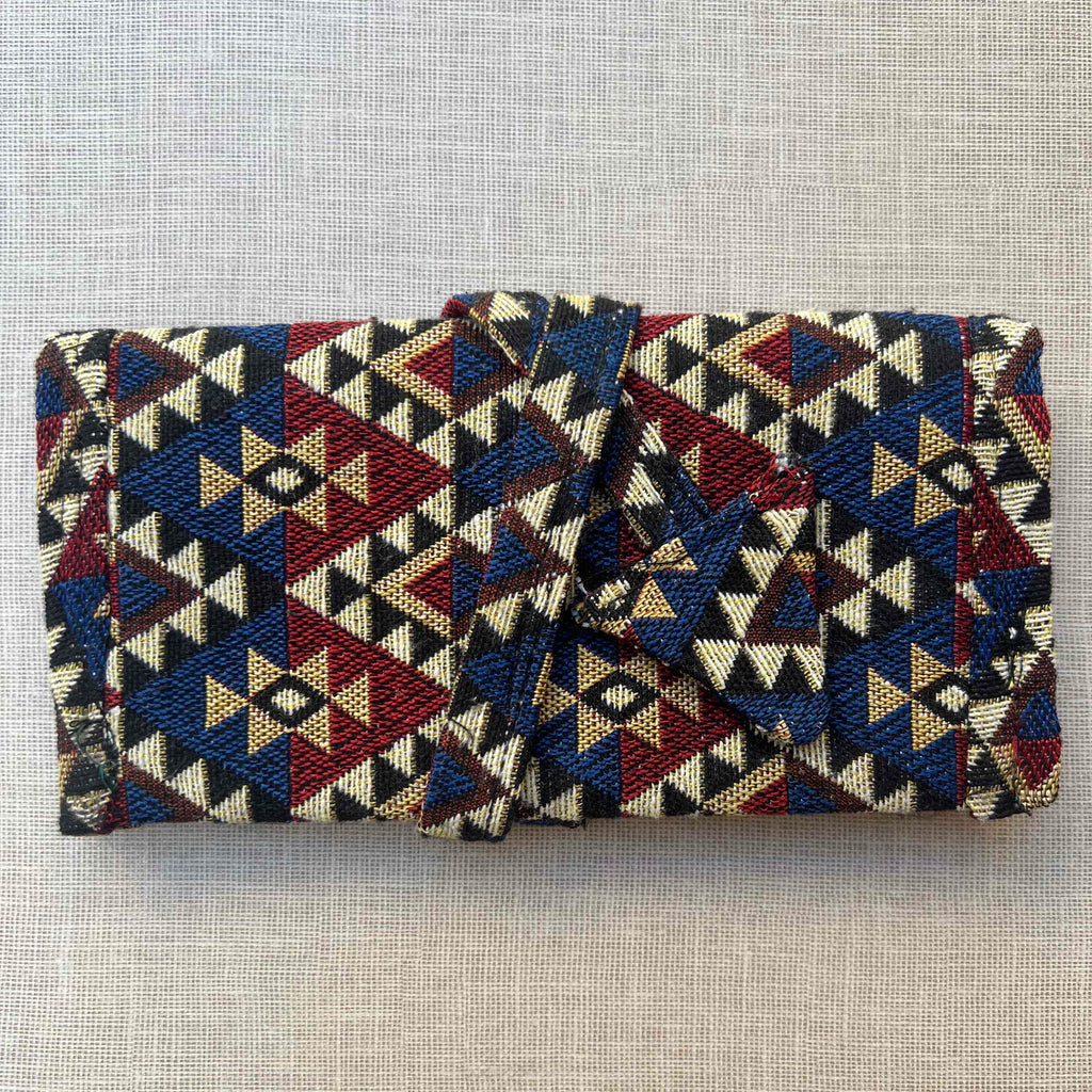 Boho Geometric Pattern Tobacco Pouch