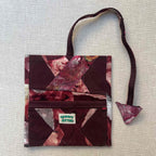 Burgundy Floral Tobacco Pouch