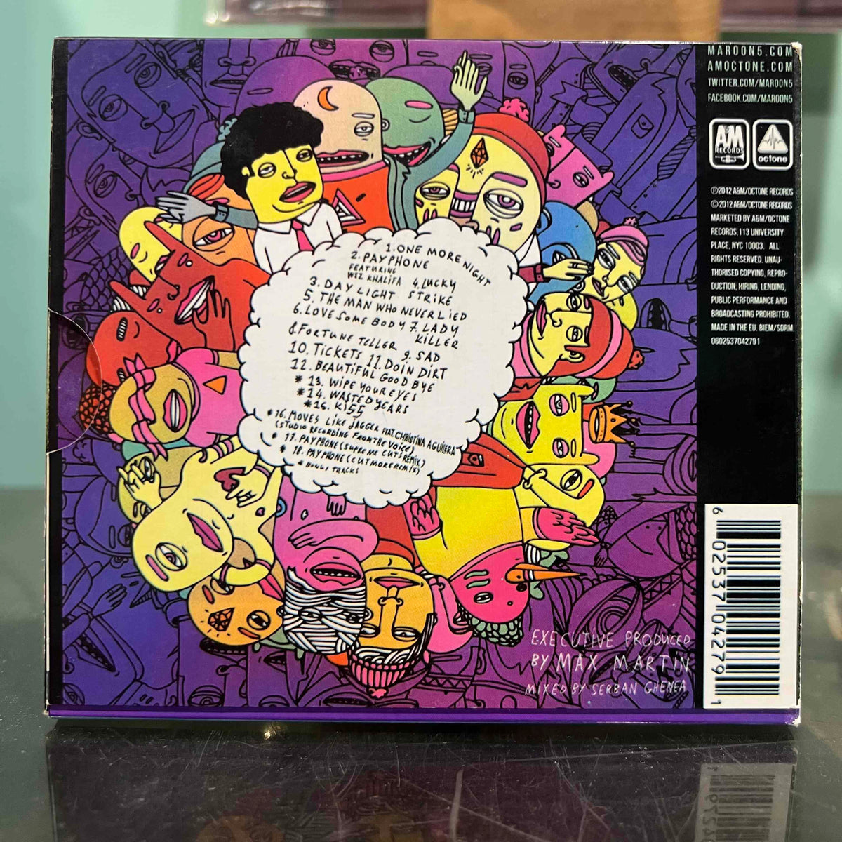Maroon 5 - Overexposed (Unofficial Release)