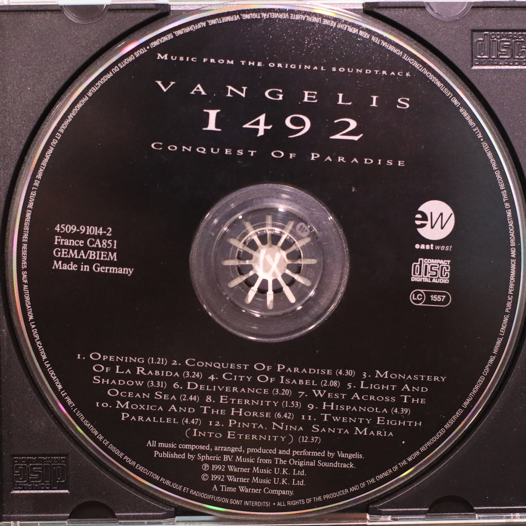 1492 – Conquest Of Paradise (Music From The Original Soundtrack)