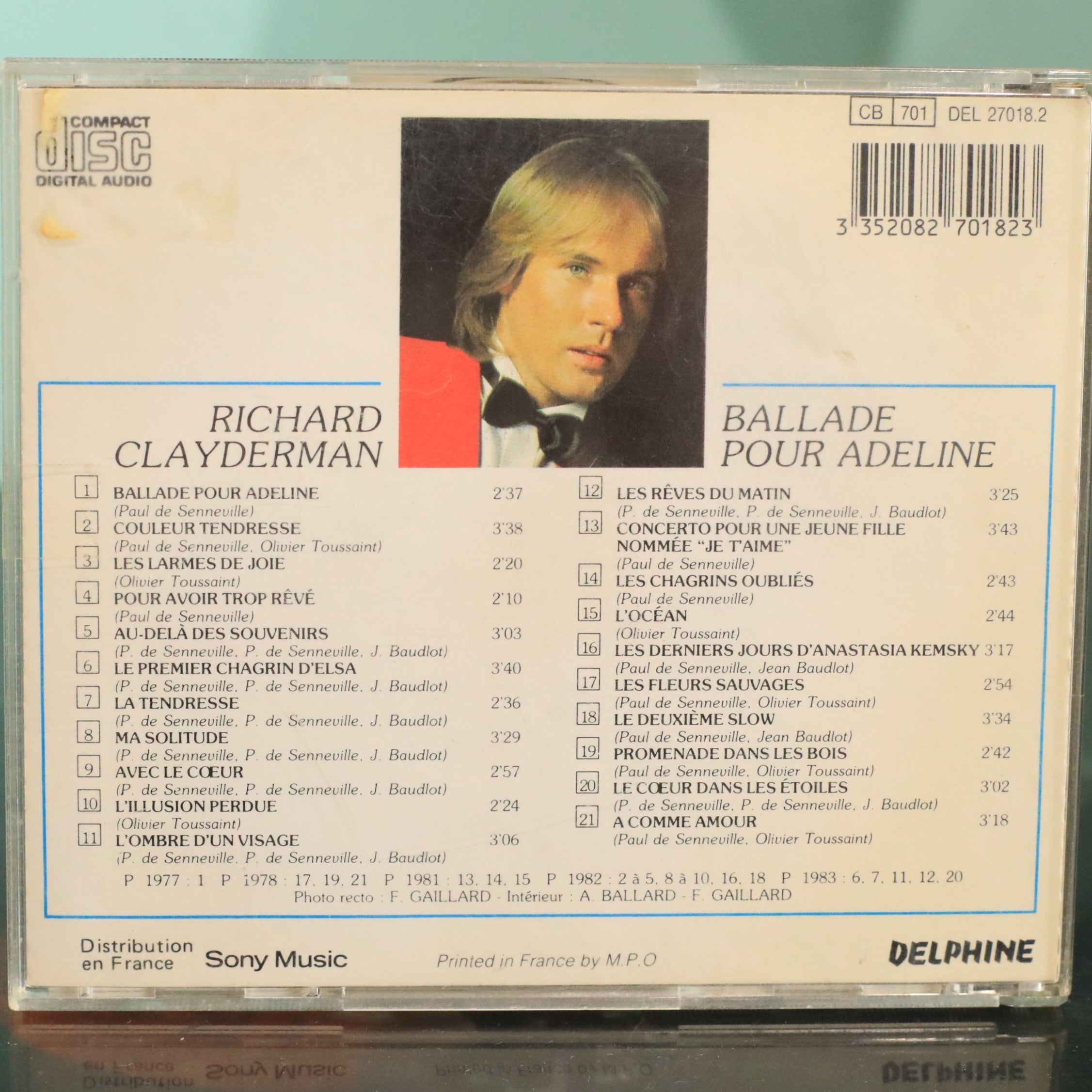 Richard Clayderman - Ballade Pour Adeline