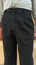 Black Wool Pants