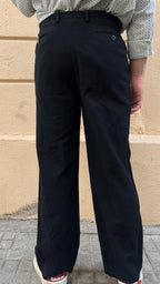 Black Wool Pants