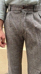 Brown Wool Pants