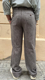 Brown Wool Pants