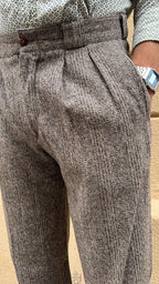 Brown Wool Pants
