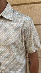 Vintage Diagonal Stripe Shirt