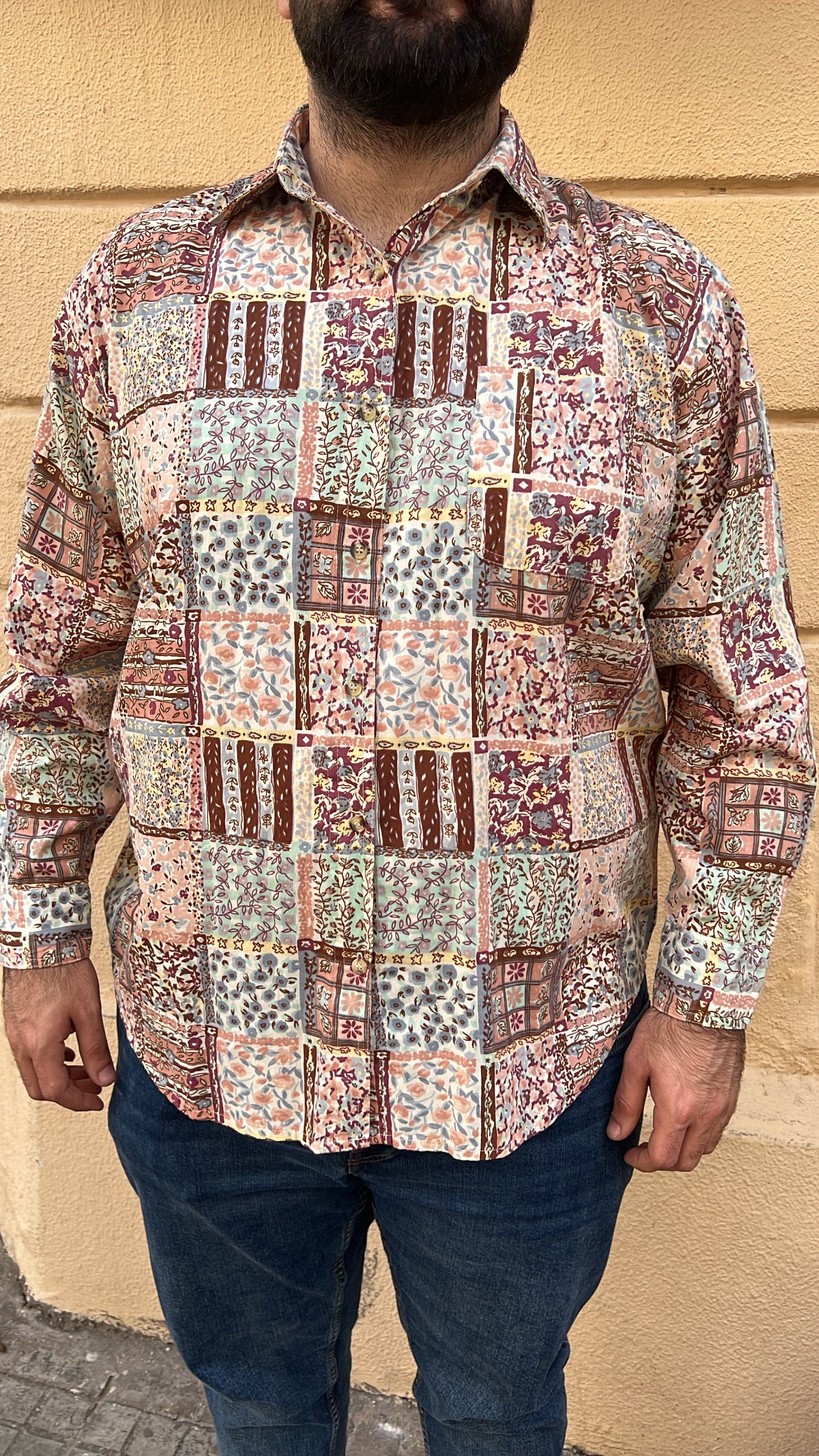 Multi-Pattern Shirt