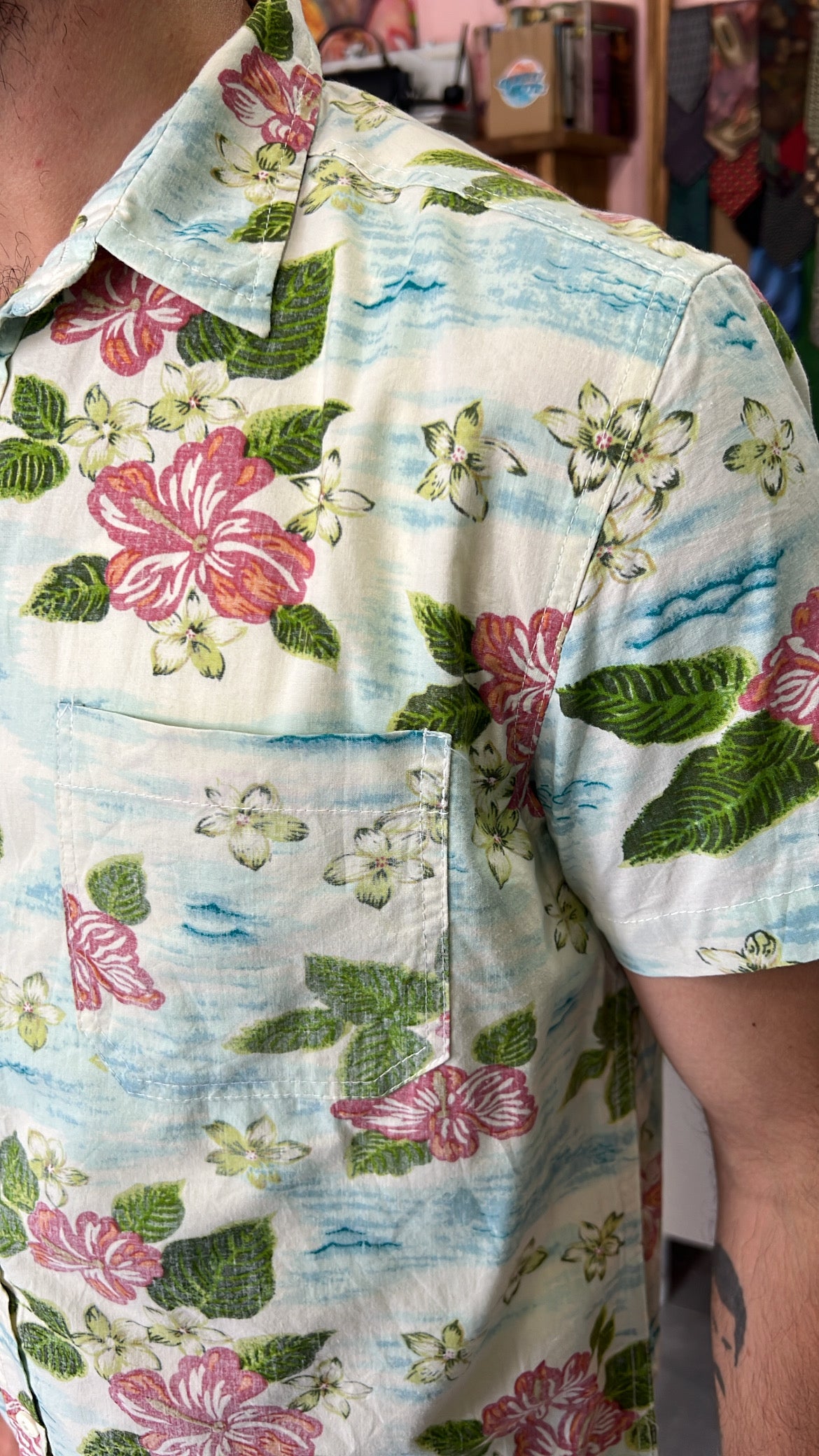 Tropical Floral Shirt
