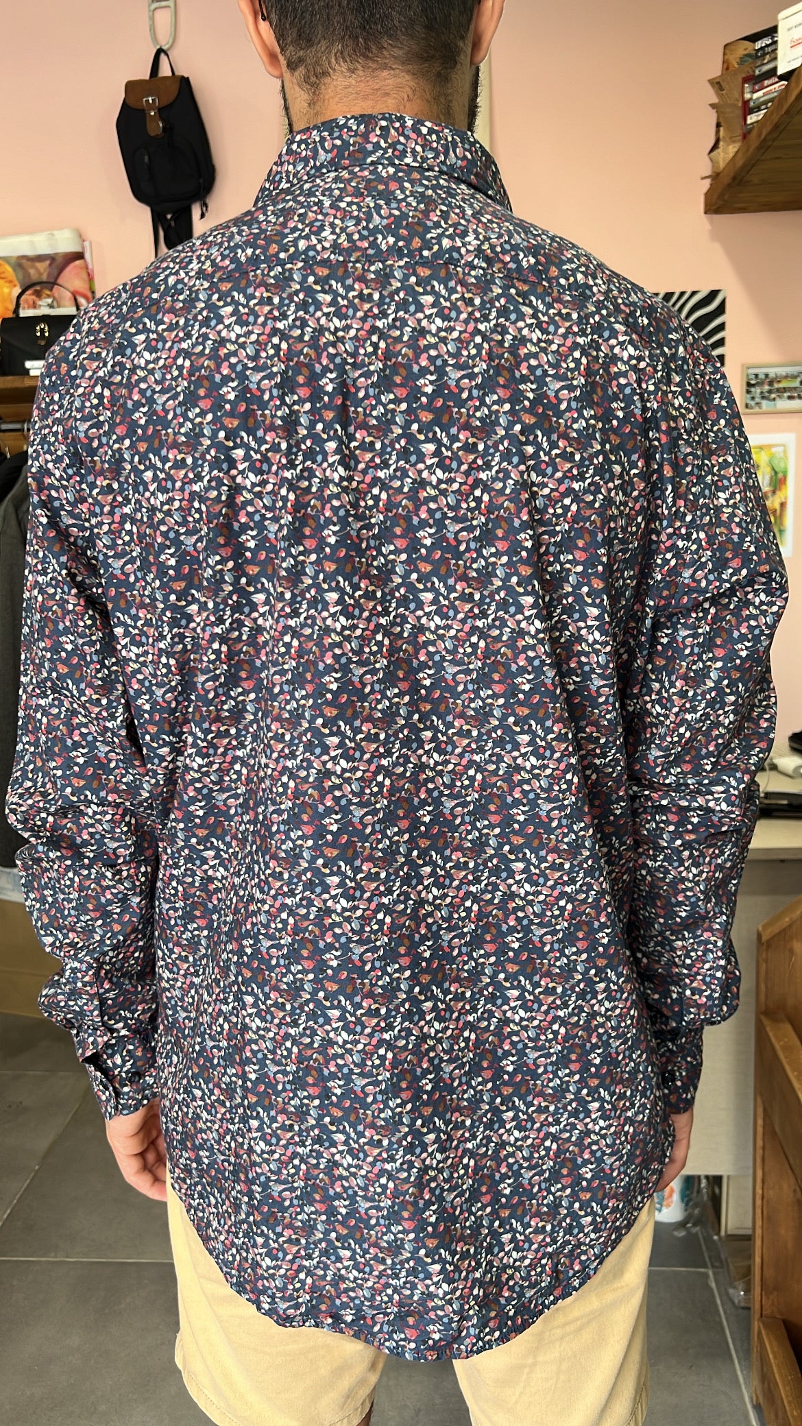 Leaves Print Shirt